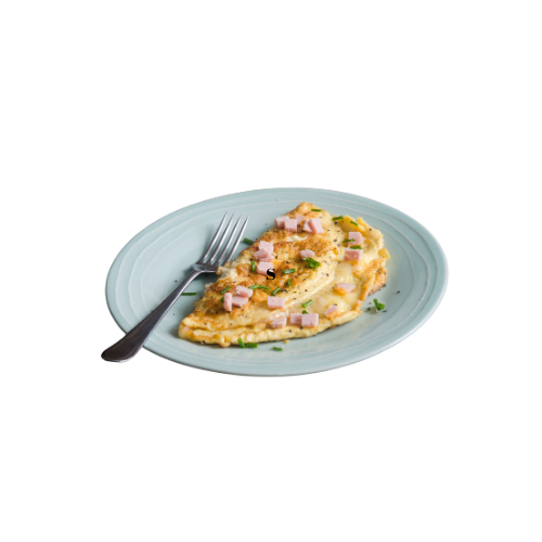 Omelett Med Bacon