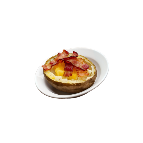 Bakt Potet Med Bacon